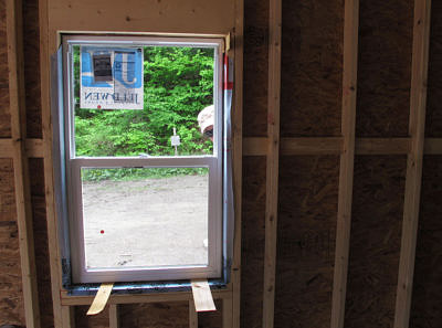 using shims during a window install