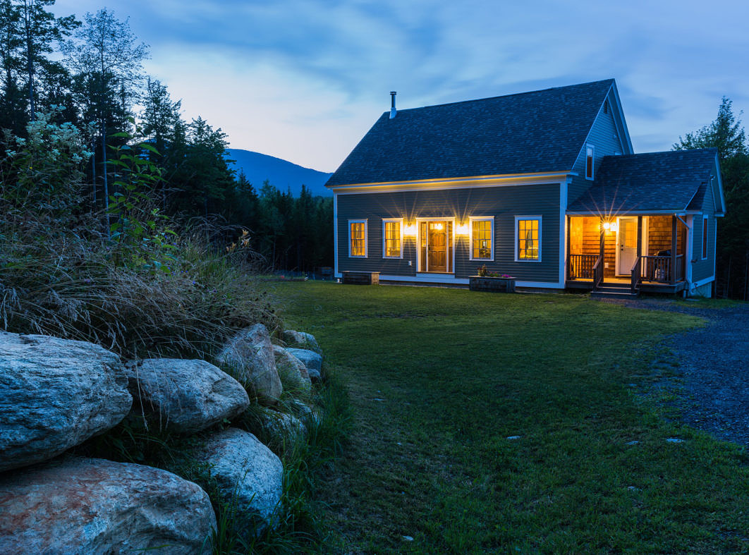 Custom New England Cape Style Home In Middlesex Vermont Labrador Builders