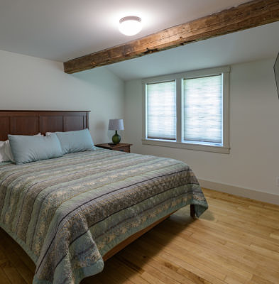 Custom condo bedroom in Warren, VT